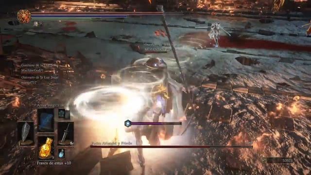 DARK SOULS III: Ashes of Ariandel - Final Boss [4+1 coop] смотреть онлайн