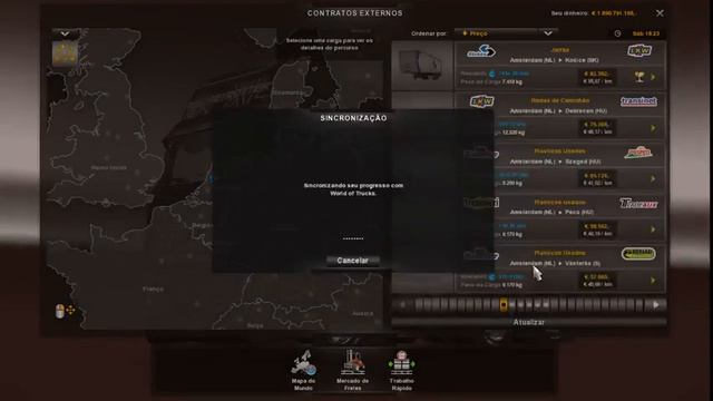 🔴 LIVE DA MADRUGADA EURO TRUCK SIMULATOR 2 MULTIPLAYER смотреть онлайн
