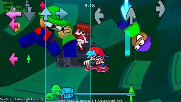 FNF Vs Dave and Bambi Golden Apple Edition Android [OTIMIZADO/GAMA BAJA] 📁📥