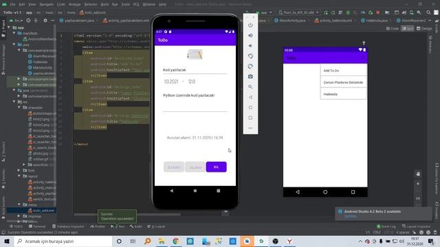 Android Studio (JAVA) ToDo Uygulaması смотреть онлайн