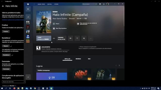 Solución Halo infinite campaña servicios de juegos en PC смотреть онлайн