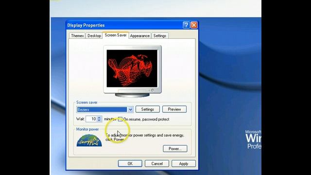 Windows XP - Apply Screen Savers - PC Operating Systems смотреть онлайн