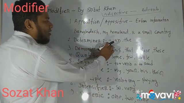 Modifier discussed by Sozat Khan sir смотреть онлайн