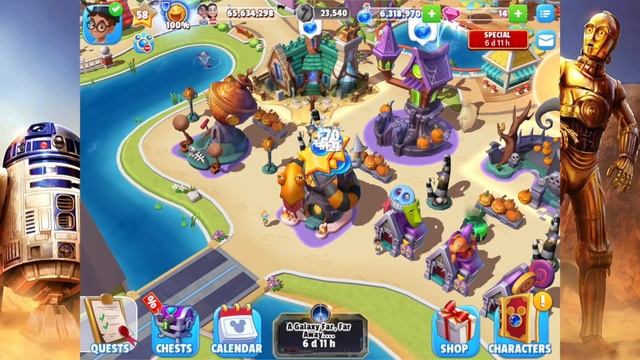 Snow Queen Elsa Costume! Star Wars Disney Magic Kingdoms Event смотреть онлайн