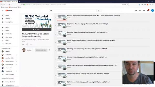 Text Mining - an intro to NLTK смотреть онлайн