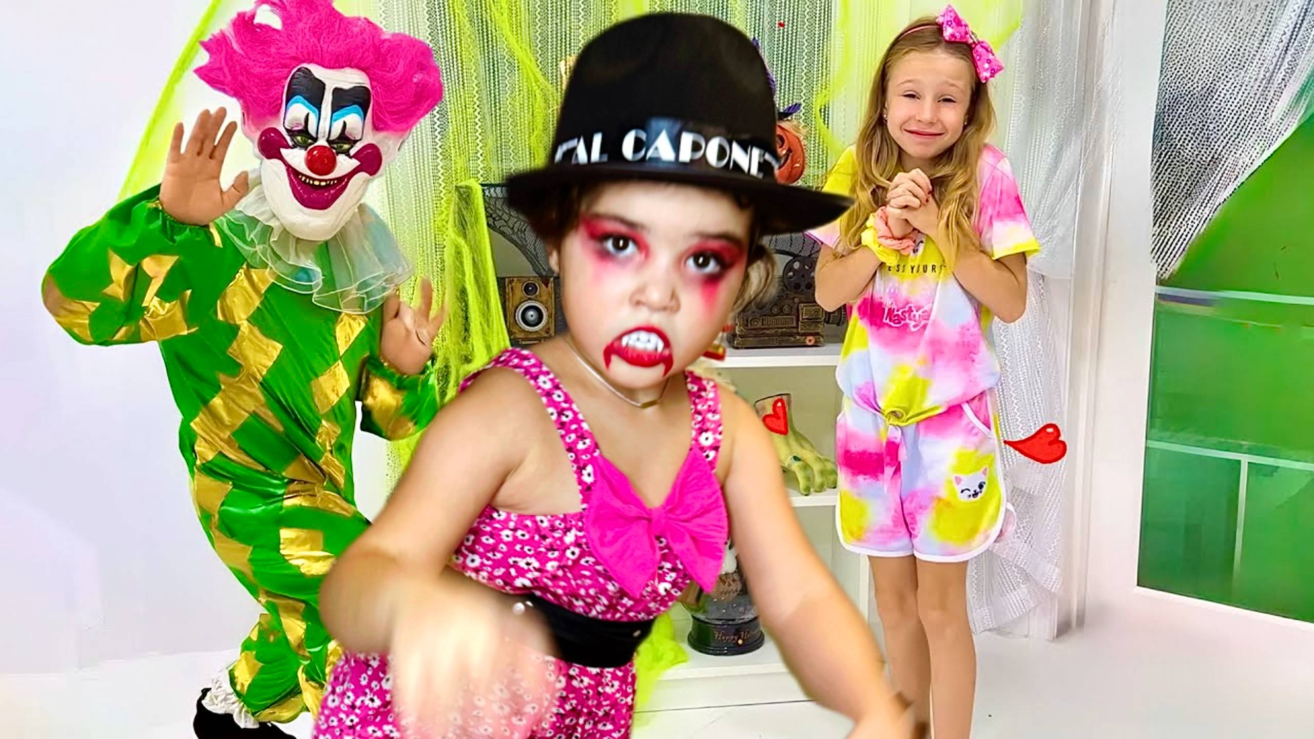 Ева и Настя! Шопинг на Хэллоуин