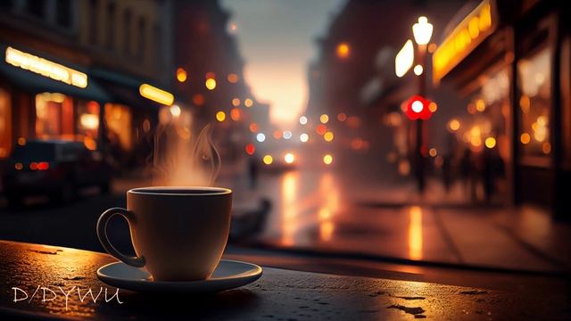 Вечерний город в стиле ЛОФИ ДЖАЗ-ХОП