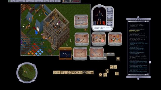 Ultima Online UOUnchained (открыл 100 сильвовых кристаллов)
