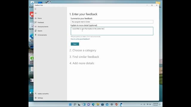 How to Submit feedback on Windows 11 to Microsoft | Windows 11 feedback and suggestion in sinhala смотреть онлайн