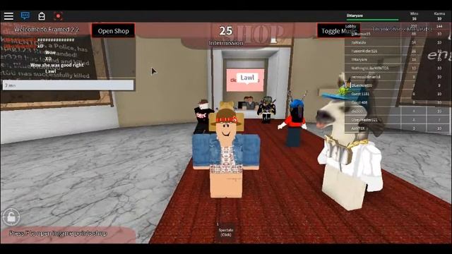Roblox/Framed 2.2 gameplay смотреть онлайн