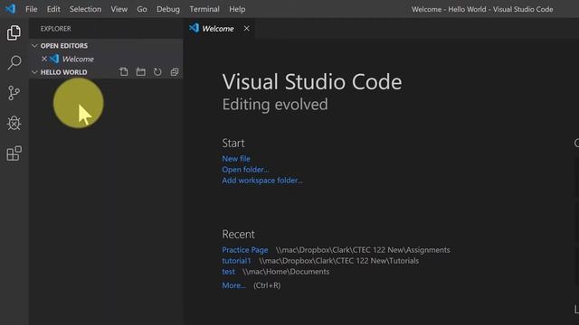 CTEC 122 - Installing Visual Studio Code on Windows смотреть онлайн