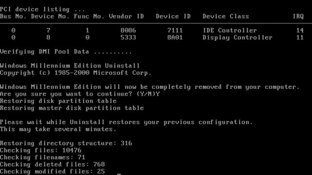 What if you uninstall Windows ME? смотреть онлайн