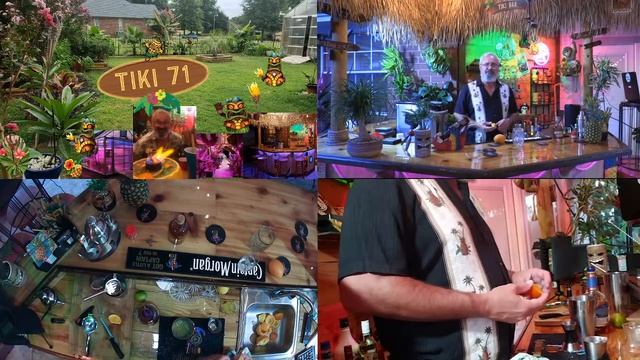 Tiki71's First Live Stream! Making a Painkiller and the Pain Killada смотреть онлайн