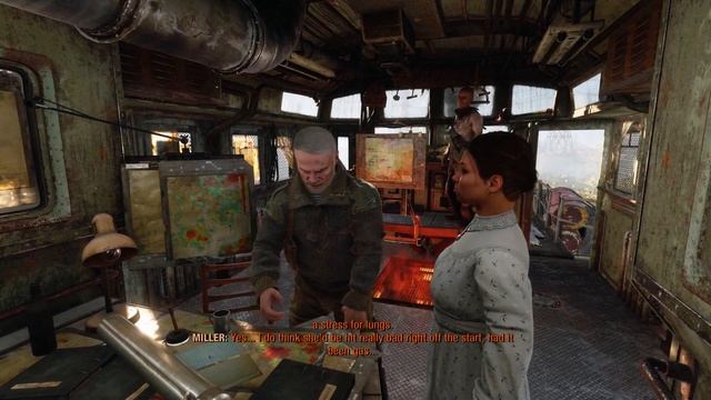 Metro Exodus - The Summer: Tokarev's Note, Smoke Outside Moving Train, Miller Katya Briefing (2019) смотреть онлайн