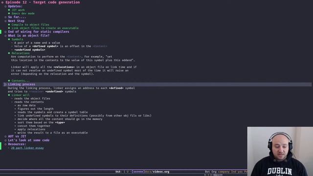 How to build a compiler with LLVM and MLIR - 12 Target code generation смотреть онлайн