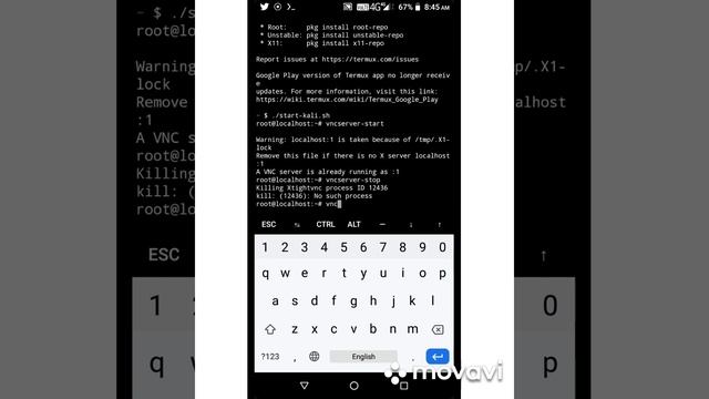 Kali Linux with termux смотреть онлайн