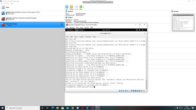 Konfigurasi DHCP dan WEB server di debian 8.8 смотреть онлайн