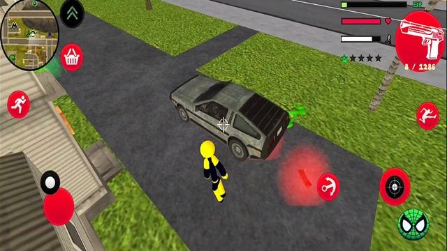 Mafia Spiderman Stickman Rope Hero Fighting with Gangster #28 Android Gameplay смотреть онлайн