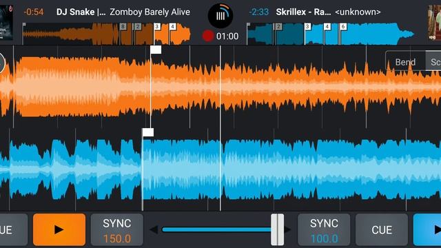 Dj snake &Dj Skrillex mix by Cross dj pro Android amazing mix . смотреть онлайн