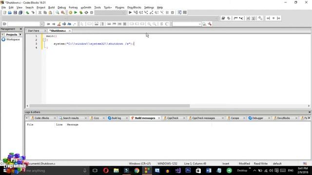 Third c program virus shutdown смотреть онлайн
