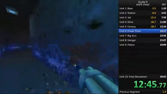 Quake 2 Speedrun 25:18 (PB) смотреть онлайн