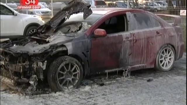 Машину активиста "Самопомощи" подожгли ночью на охраняемой стоянке смотреть онлайн