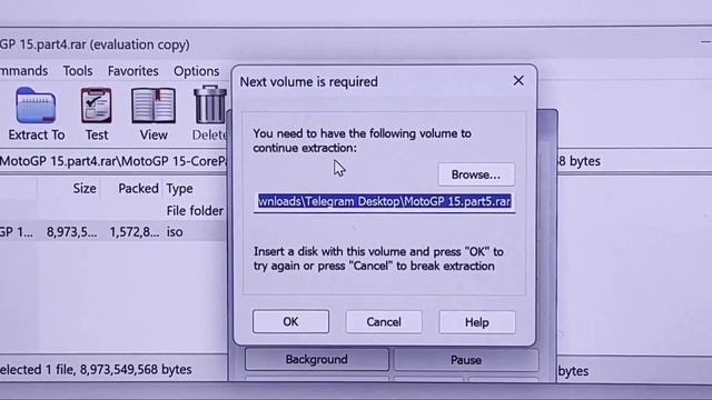 Pc Fix Next volume is required You need to have the following volume to continue extraction Insert смотреть онлайн