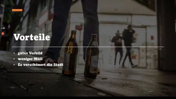 Goethe Zertifikat B2/Sprechen Teil 1/ Alkoholverbot an öffentlichen Plätzen