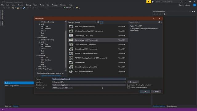 HOW TO CREATE NEW PROJECT IN VISUAL STUDIO IDE смотреть онлайн
