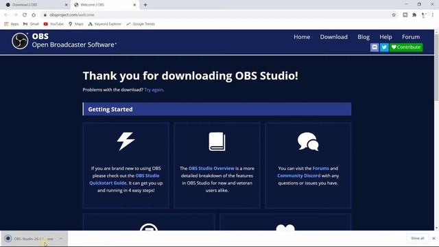 How to download OBS (Live Streaming Software) - Hindi смотреть онлайн