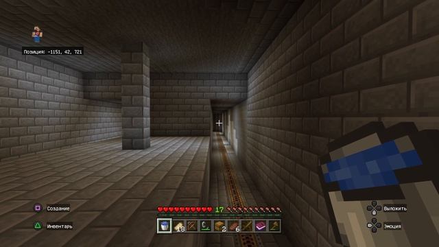 Выживание в майнкрафт, Часть 9. Я нашел Заброшенное метро #minecraft #youtube смотреть онлайн