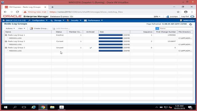 Video 4 - Sơ lược về giao diện Enterprise manager (EM) Oracle 12C смотреть онлайн