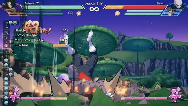 DBFZ - Android 17 TOUCH OF DEATH: Accel Gear Rekka w/ Trunks & Black смотреть онлайн