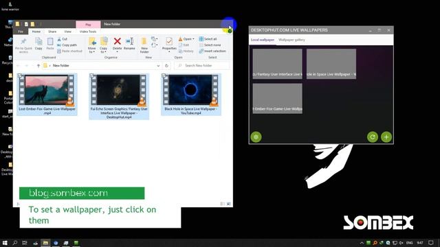 Live Video Wallpaper On Windows 10 Free Tool смотреть онлайн