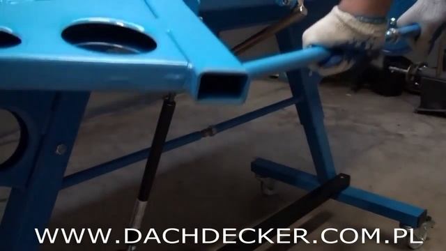 Польский листогиб RMB в работе. смотреть онлайн