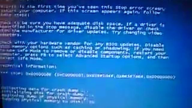 The Blue screen of death смотреть онлайн