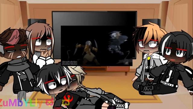 Depressive Ink Au React To || UnderVerse 0.6 AMV|| Final. || My Au || Read Description ||