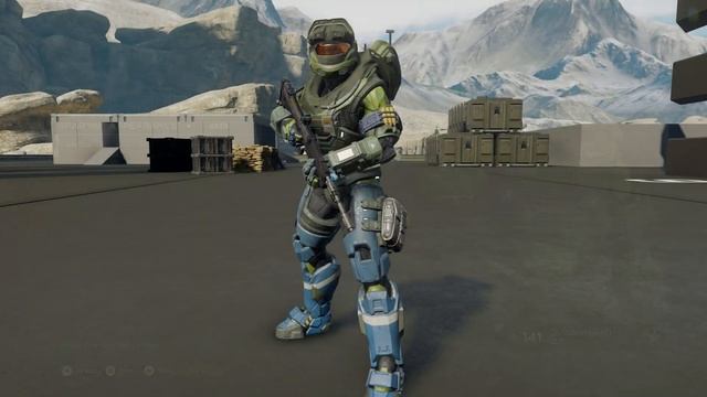 Noble Team Armor Showcase! Halo MCC Reach vs. Halo 5 Guardians Comparison! смотреть онлайн