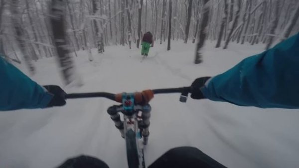 SkiBike DownHill from sniejik.com in RUSSIA