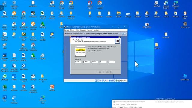 cara intall windows 2000 di virtualBox смотреть онлайн