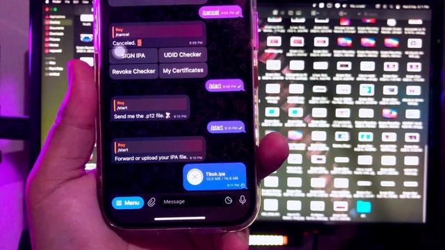 How to Install IPA Files on ANY iPhone Using Telegram смотреть онлайн
