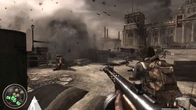 Call of Duty World at War Parte 23 Heart Of The Reich Cerco ao Reichstag смотреть онлайн