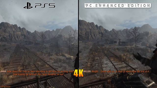 Metro Exodus : PS5 Vs PC Enhanced Edition | Graphics Comparison In 4K/2160p