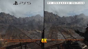 Metro Exodus : PS5 vs PC Enhanced Edition | Graphics Comparison in 4K/2160p