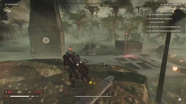 Helldivers 2 Pyromaniac Loadout смотреть онлайн