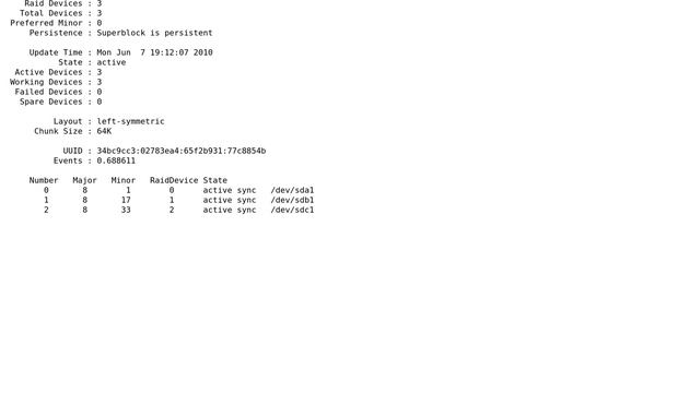 Should I worry about the integrity of my linux software RAID5 after a crash or kernel panic? смотреть онлайн