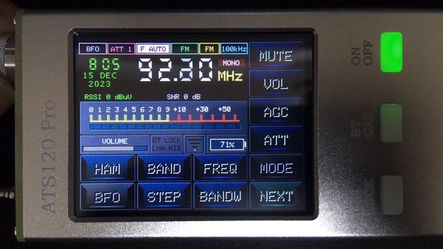 ATS120 Pro デジタルデコーダー レシーバー (ファームウェア : 4.17 Air Bata )