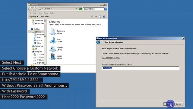 How to transfer files Android TV and Smartphone with FTP for Windows and Android смотреть онлайн