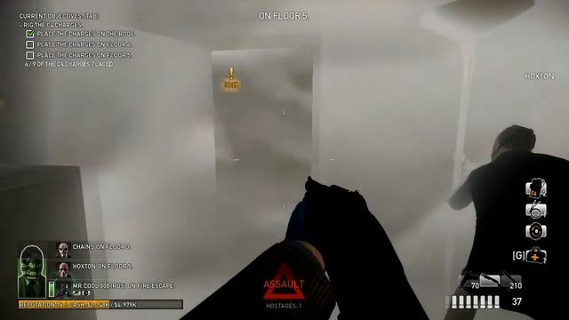 Прохождение Payday:The Heist от Mr.Red и Cool008 Ч.4 смотреть онлайн