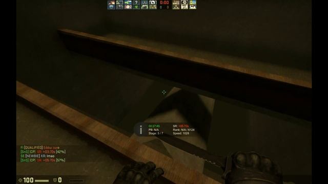 Прохождение карты CS:GO surf_beginner смотреть онлайн